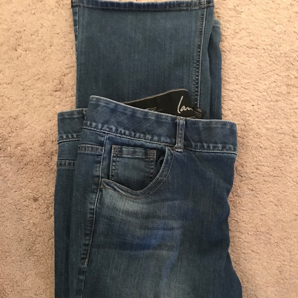 Bootcut jeans light wash
